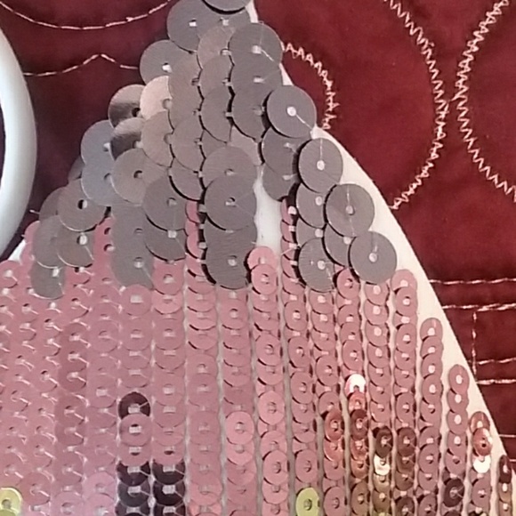 VS White sequins triangle top - Picture 2 of 2